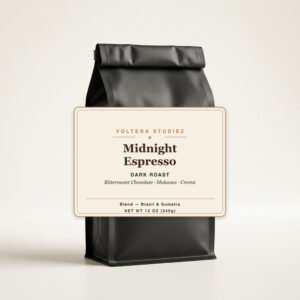 Midnight Espresso — Voltera Studiez Coffee