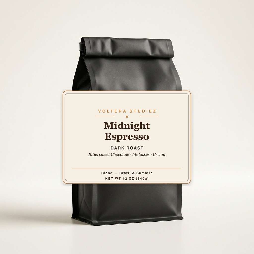 Midnight Espresso — Voltera Studiez Coffee