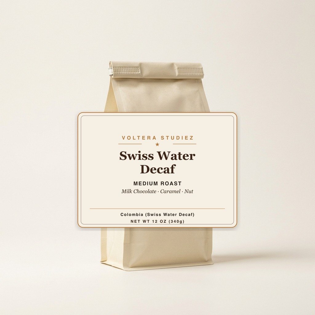 Swiss Water Decaf — Voltera Studiez Coffee